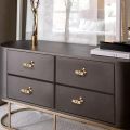 8 Packs Gold Cabinet Knobs Drawer Knobs Euro T Bar Cabinet Handles Modern Knobs for Cabinets and Drawers. 