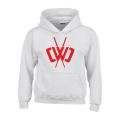 Wild Clay ninja warm pullover hoodies for men. 