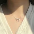 Bow Necklace | BowKnot Pendant | Cute Necklace , Pendant | Necklace For Gift | Necklace/Pendent For Girls | Elegant Design Necklace. 