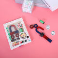 Student Magnet Experiment Suit Equipment Children's Teaching Bar U Shaped Magnet Magnet Compass Toys Teaching Aids. 
