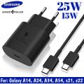 Fast Charger Samsung Type C for Samsung Galaxy A14 5G A13 5G A03S A53 A23 A54 A34 A24 A33/S23 S22 Ultra/S21 FE/S20/A04S/Z Flip 4 3/Z Fold4,Pixel 7,USB C Wall Charger Charging Black  USB C to C Cable. 