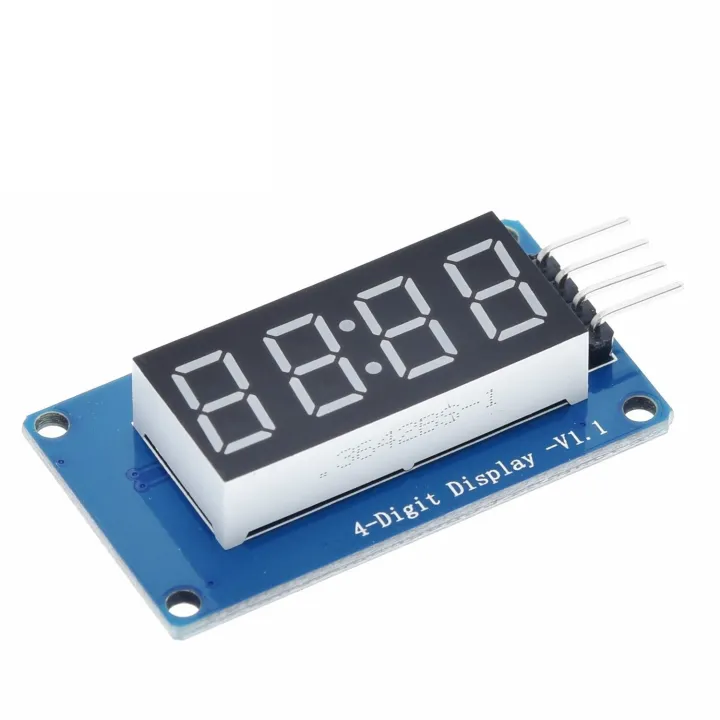 TM1637 LED Display Module For Arduino 7 Segment 4 Bits 0.36Inch Clock ...