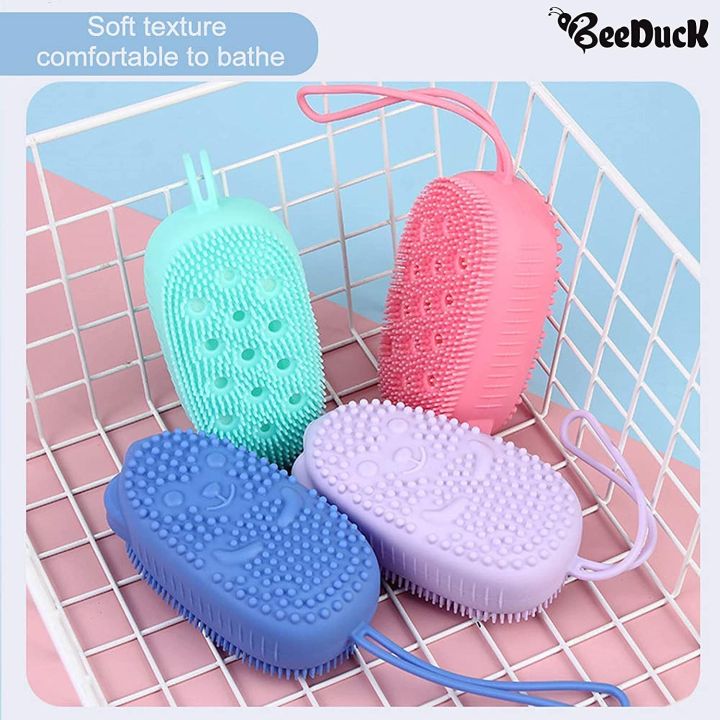 Bubble%20Bath%20Brush%20%7C%20Soft%20Silicone%20Body%20Scrubber%20%7C%20Random%20Colours%20%7C%20Shower%20Bath%20Massage%20Brush%20%7C%20Foaming%20Exfoliating%20Body%20Cleaner%20-%20Image%204