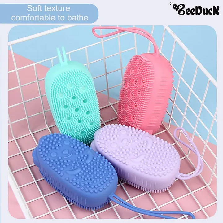 Bubble%20Bath%20Brush%20%7C%20Soft%20Silicone%20Body%20Scrubber%20%7C%20Random%20Colours%20%7C%20Shower%20Bath%20Massage%20Brush%20%7C%20Foaming%20Exfoliating%20Body%20Cleaner%20-%20Image%204