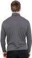 Utopia - Men T-Shirt Hi Neck Cotton Blend Interlock Long Sleeves T Shirt. 