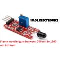 LM393 3 Pin IR Flame Detection Sensor Module. 