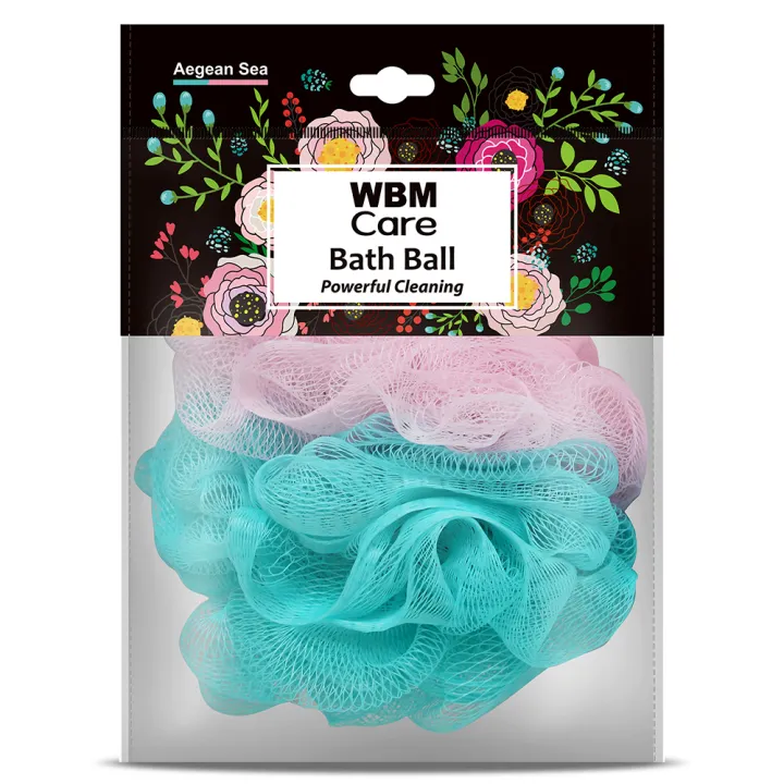 WBM%20Body%20Cleaning%20Bath%20Ball%20Sponge%20-%20Aegean%20Sea%20%20Bathroom%20Shower%20Loofah%20-%20Image%203