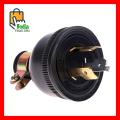 Generator 3 Pin Plug, AC 250V 30A Screw Lock Generator Power Plug, Generator Parts. 