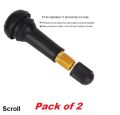 Rubber Tubeless Tire Valve Cap Wheel Tubeless Nozzle. 