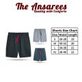 The Ansarees - Jersey Shorts for Men - Loose Fit Jersey Shorts. 