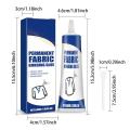 Fabric Adhesive Glue Strong Adhesive Fabric Glue Super Glue Fabric Adhesive Washable Fabric Repair Glue For Cotton Denim Leather. 
