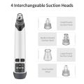 Hot Compress Electric Blackhead Remover Vacuum Acne Cleaner Pore Cleansing Device Beauty Facial Nose Cleaner Skin Care Tool. 
