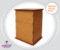 Wooden Money Box, Money Saver Box, Kids ATM. 