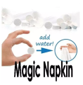 Pack of 100 – Magic Travel Cotton Compressed Towels | Portable Disposable Facial Tissue Wipes | Compact Coin Napkins for Outdoor Trips, Camping, Makeup Removal, Baby Care & Travel Hygiene | Soft Expandable Hand Towels. 