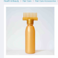 Hair Oil Bottle With Comb - Root Comb Applicator - Best Professional Hair Oil Applicator Bottle - Best For Dandruff & Hair Fall - Imported Product. 