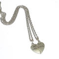 Best Friend Heart Necklace gift for Friends Couples Pair of 2 Locket. 