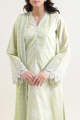 Saya Unstitched Solid Embroidered Cambric 3 Piece Suit For Women - Unstitched Fabric For Women - Chiffon Dupatta - Summer 2026. 