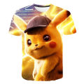 Pokemon Pikachu 3D Pokémon Charmander Eevee Mewtwo Blastoise T Shirt Boy Girl Cartoon Clothing Summer Child Baby Short Sleeve. 