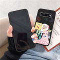 Funny SpongeBob SquarePants Phone Case for Samsung Galaxy S10 Plus Patrick Star Cover for Samsung S10+ S 10 E S10e S 1 0 Cases. 
