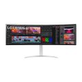LG 49WQ95C-W 49″ 5120 x 1440 144 Hz NVIDIA G-Sync™ NVIDIA G-SYNC Compatible; RADEON FreeSync™ FreeSync Premium Pro Curved Gaming Monitor. 
