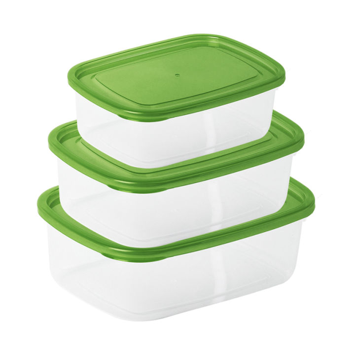 Appollo Crisper Food Container 3pcs Set (S/M/L)