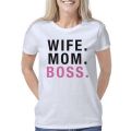 Wife Mom Boss Women's Classic T-Shirt. 