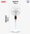 Sogo Rechargeable Floor Fan (JPN-633). 