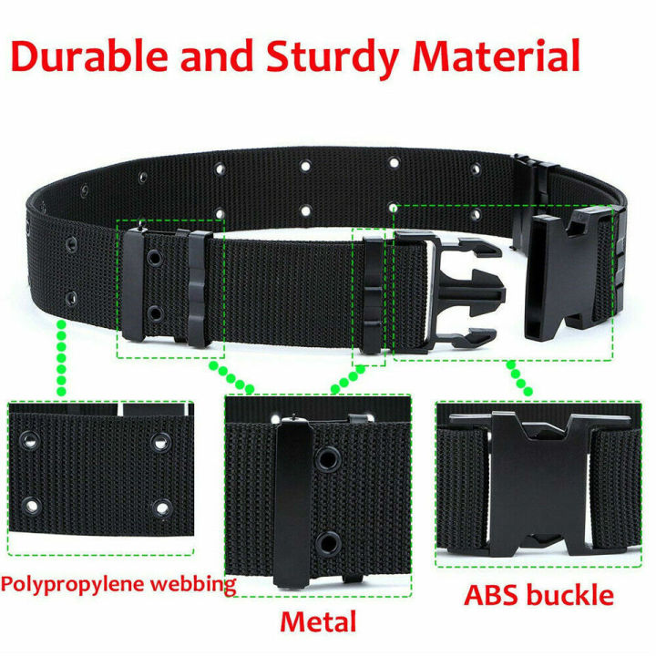 Quick%20Release%20Security%20Guard%20Web%20Belt%205.5Cm%20Width%20%20Belt%20Nylon%20Web%20Firm%20Uniform%20Belt%20-%20Khaki%20-%20Image%205