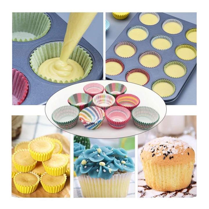 Openi%20-%20Cake%20Mold%20Deal%20-%20Cupcake%20Mold%206%20Pot%20-%206"%20Bread%20Loaf%20Pan%20-%207%20Inch%20Round%20Cake%20Mold/Pan%20-%2050%20Pcs%20Cup%20Cake%20Paper%20Liner%20-%20Silicone%20Spatula%20&%20Brush%20-%20Best%20For%20Baking%20-%20Image%203
