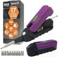 Kelvin 17 Urban Screwdriver Set, All in One Everyday Multitool Screwdriver, Multi-Tip, Compact & Universal Precision, 13 Bit Set with Tape Measure, Liquid Level, Hammer and Flashlight. 