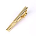 New Tie Clips Men's Metal Necktie Bar Crystal Dress Shirts Tie Pin For Wedding Ceremony Metal Gold Tie Clip Man Accessories. 