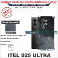 Itel S25 Ultra full Back 360 Protection skin wrap with sides and camera protection premium quality full cover. 