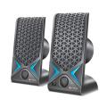 Audionic Alien X - Multimedia 2.0 Speaker For LED / Laptop / PC. 
