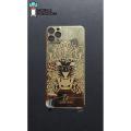 iPhone 11 Pro Max - Back Protection Sheet Golden - 24K Gold Plated Back Sheet. 