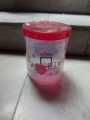 2 Pcs Storage Jars Plastic Canisters with Lids 900ml. 