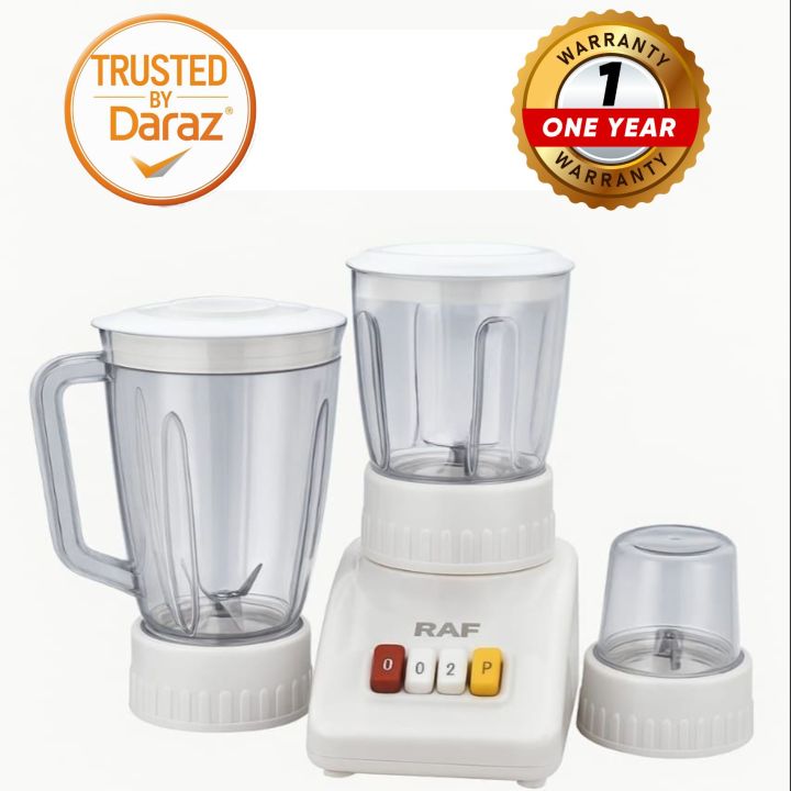 Original 2 in 1 & 3 in 1 RAF & silver crest Juicer blender machine With 7025 copper motor installed and 1 Year motor Warranty