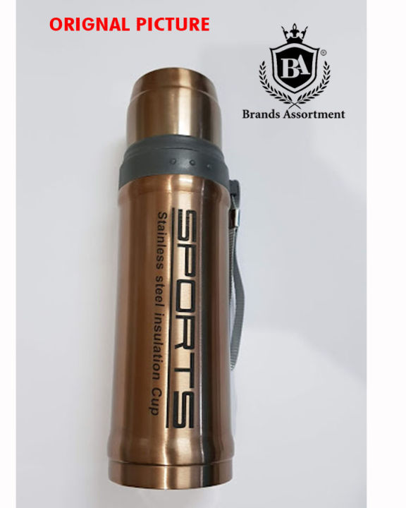 Hot And Cold Stainless Steel Vacuum Flask Water Bottle Sports (550ml)