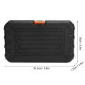 Multifunctional Portable Hardware Tool Multifunctional Repair Car Tool Box Home Tool Comfortable and Durable This Tool is Ergonomic. 