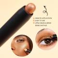 Double-ended Eyeshadow Stick 12 Colors Lasting Glitter Shimmer Eye Shadow Highlighter Pen Waterproof Sparkling Eye Beauty Makeup. 