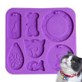 Pet Tag Resin Molds Pet Tag Mold For Resin Dog Tag Mold Keychain Silicone Mold Epoxy Resin Casting Diy Crafting Resin Silicone Molds, Pendant Making Supplies Diy Keychain Crafts Molds For Candles. 