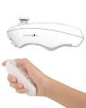 Google Cardboard VR Box II 2.0 Virtual Reality 3D Glass with Bluetooth Gamepad - White. 