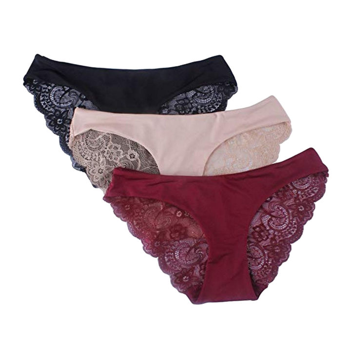Briefs Panty for Girls - Lace Women Panties Underwear - Ladies Panties Underwear - Ladies Undergarments - Net Panties - Stylish Underwear Briefs