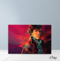Sherlock Fan Art Poster | Celebrities Poster Wall Art. 