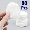 50/80 pcs Rainbow Makeup Removal Cotton Pad Set for grils for women. 