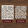 Reusable Pattren Stencil Reusable Stencil For Canvas And Wall Painting id 379. 