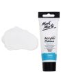 Mont Marte Signature Acrylic Paint 75ml Tube - Titanium White. 