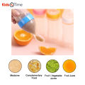 Baby Silicone Feeding Bottle Spoon Baby Food Feeder with Standing Base for Infant Dispensing and Feeding, 90ml. 