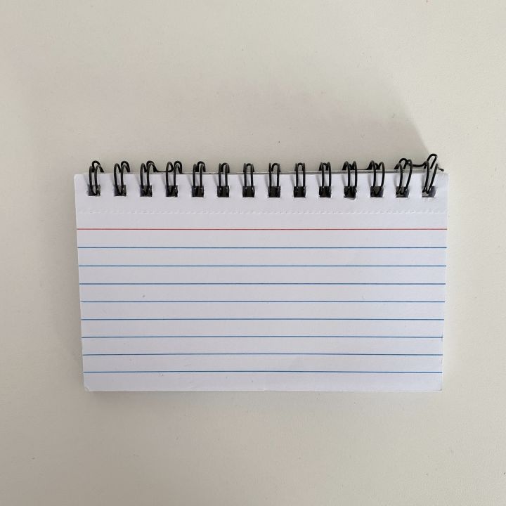 Covers Record Revision  Paper with Spiral 5x3 Inches for School Office Household Memory Learning Taking To Do List Multicolor Index Cards Ruled Flash Cards with Double