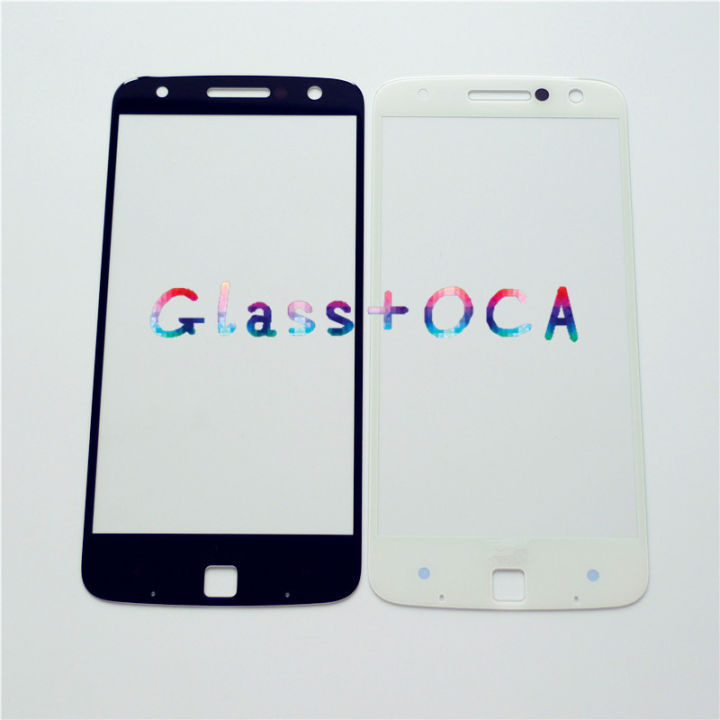 For Motorola Moto Z Droid XT1650 LCD Front and outer glass lens touch screen replacement +OCA