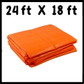 WATER PROOF TARPAL ORANGE | PLASTIC TARPAULIN | LONG LASTING RAINPROOF TARPAL. 
